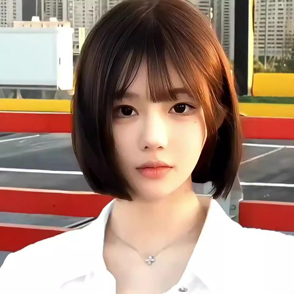 假发女短发无痕隐形全头套仿真发新款夏天自然减龄新款波波假发套