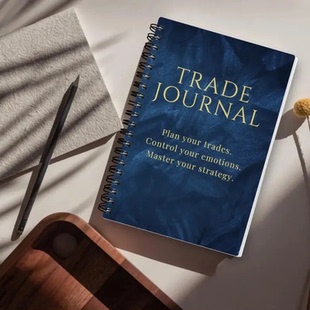 新款成人指导交易笔记本Trading journal个人投资理财规划日志A5