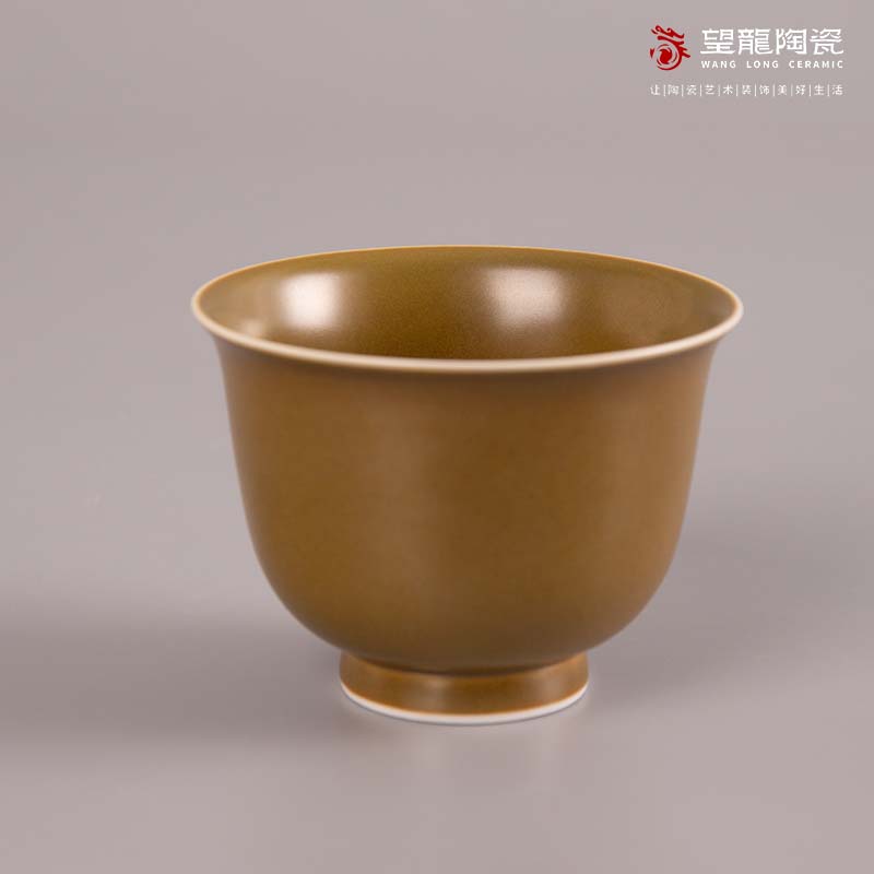 望龙柴窑陶瓷茶叶末茶杯