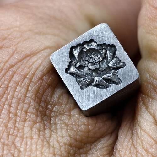 六字箴言六字真言錾刻钢印模具钢手镯戒指Diy皮革陶瓷金银铜錾子