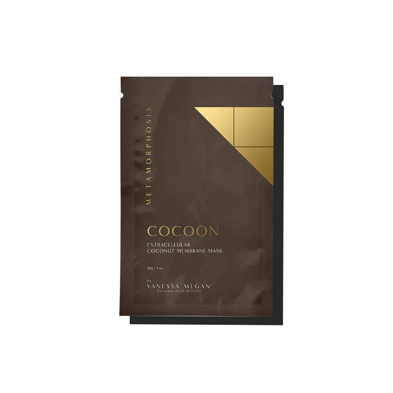 Vanessa Megan细胞外椰膜vm颈部胸部椰子护肤膜 spa补水保湿面膜