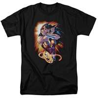 New European and American style WONDER WOMAN, retro classic loose T-shirt for export thumbnail 7
