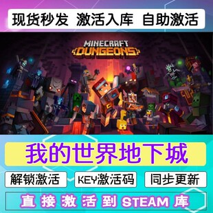 我的世界:地下城 steam激活码cdkey在线PC游戏入库正版兑换码永久