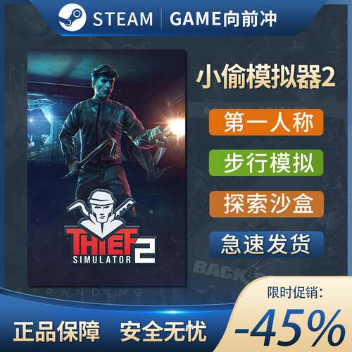 Steam游戏【小偷模拟器2】国区CDKEY激活CDK激活码入库