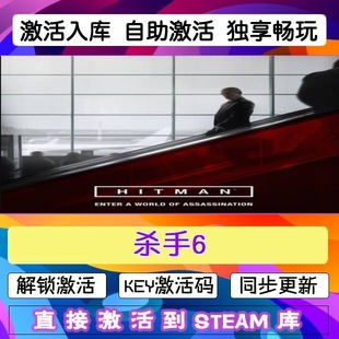 杀手6 steam激活码cdkey在线PC电脑游戏入库兑换码永久中文杀手47