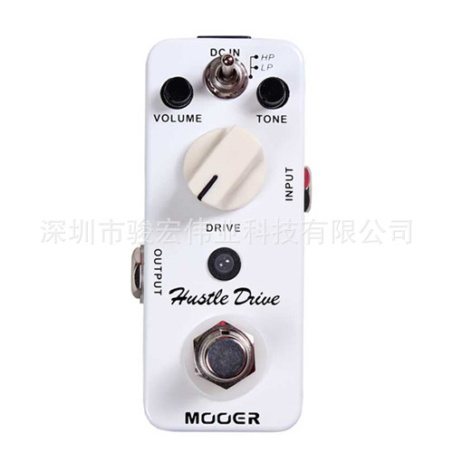 MOOER魔耳效果器 Hustle Drive 失真单块 电子管失真音色