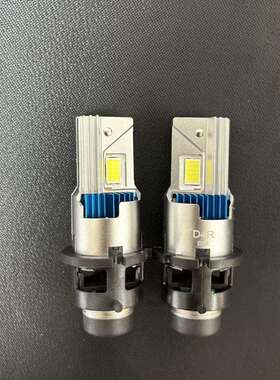 替换原车HID带风扇6500K35W直插款D4RD2R专用LED汽车前大灯