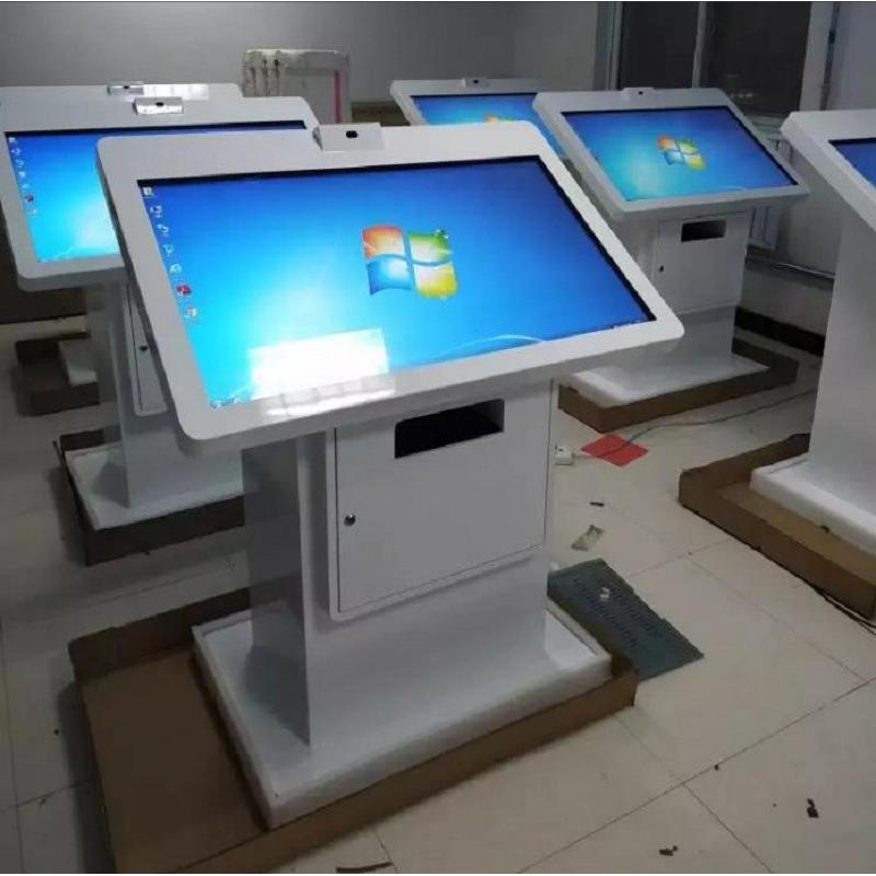 4355寸卧室款工控一体机智能A4打印报告终端机触控查询机