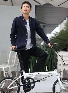 16英寸迷你城市通勤折叠自行车成人男女式小轮单速KT610