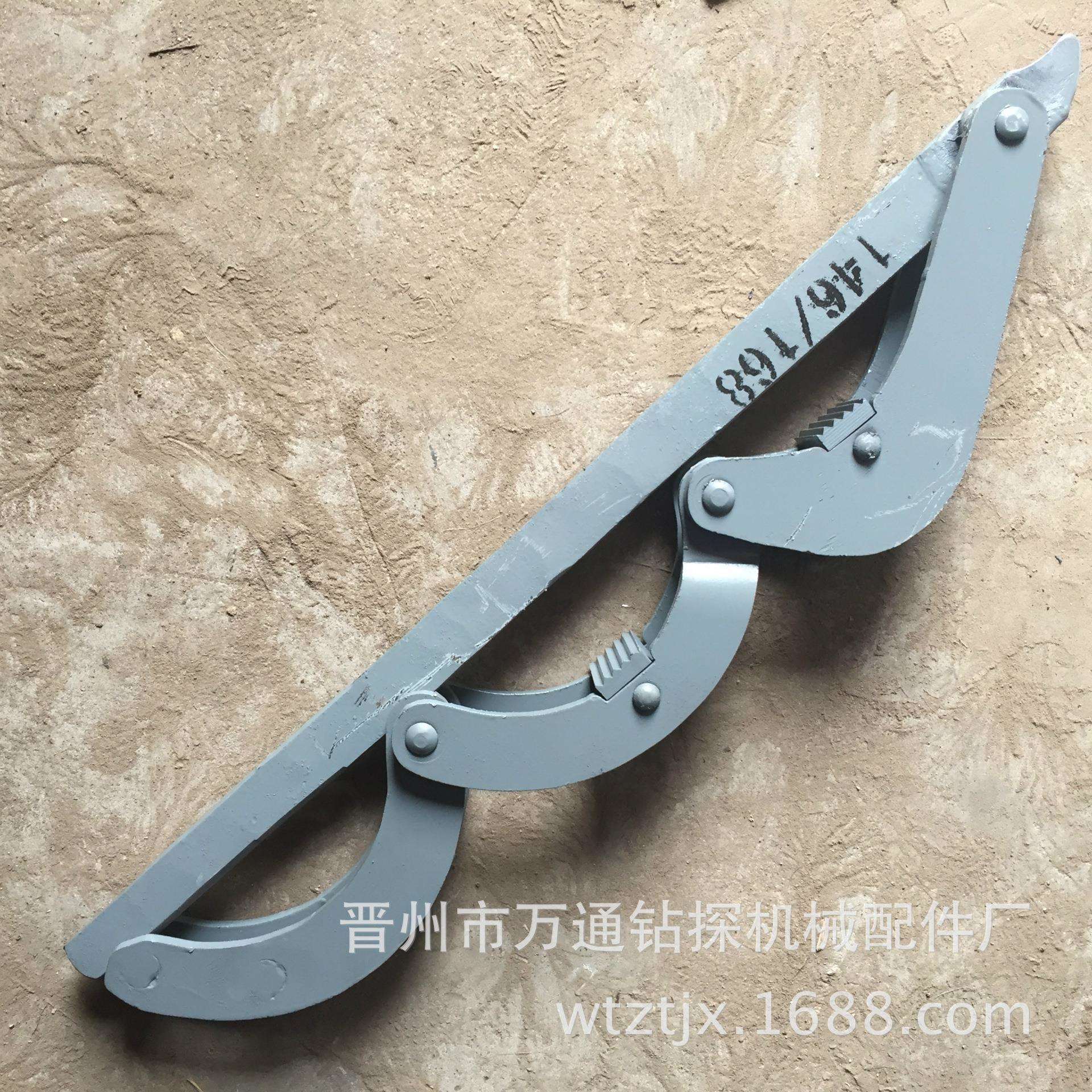 工程地质钻探勘察水井探矿工具各种型号岩心管套管自由钳工程机械