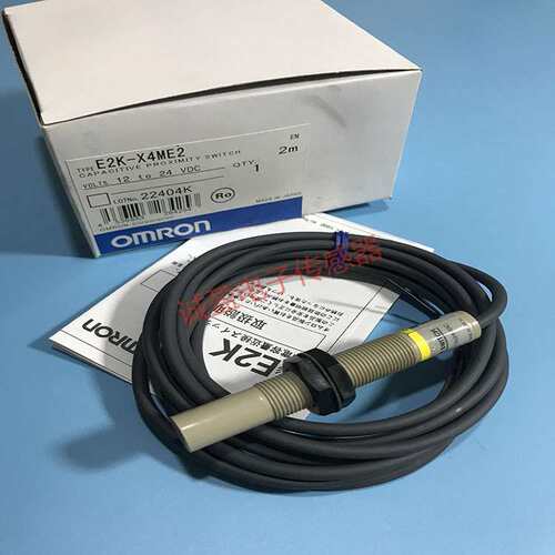 电容式接近开关E2K-X4ME1/X4ME2圆柱型M12直流3线式距离4mm