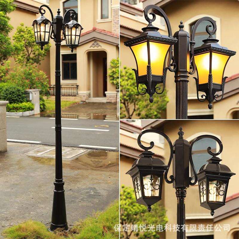 欧式庭院灯户外防水草坪灯欧式别墅庭院走廊过道外墙灯室外壁灯