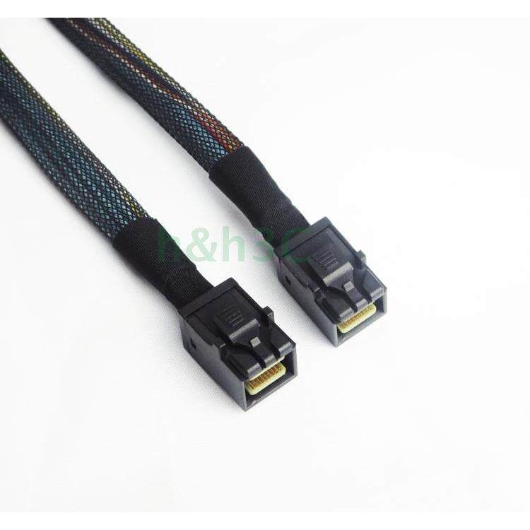 工厂直销HD Mini SAS线SFF8643转SFF 8643服务器内置SAS线1米50CM