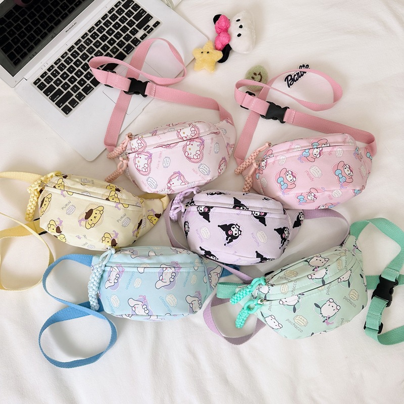 新款儿童包包卡通可爱女生零钱包户外休闲男童胸包时尚女童斜挎包