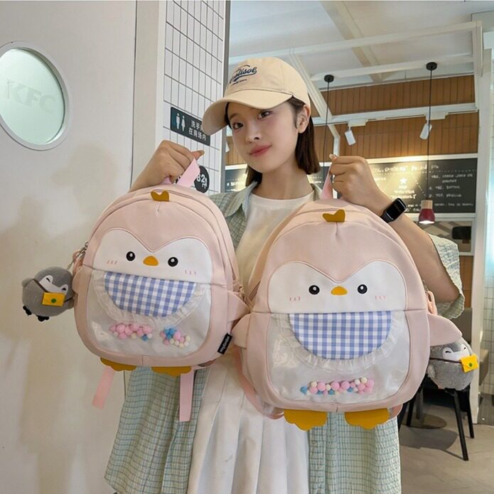 日韩儿童书包新款田园风轻便双肩包高颜值少女可爱min卡通小背包