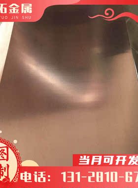 现货T70110普通白铜 T70380白铜板 T71050白铜棒 C71100 定制切割