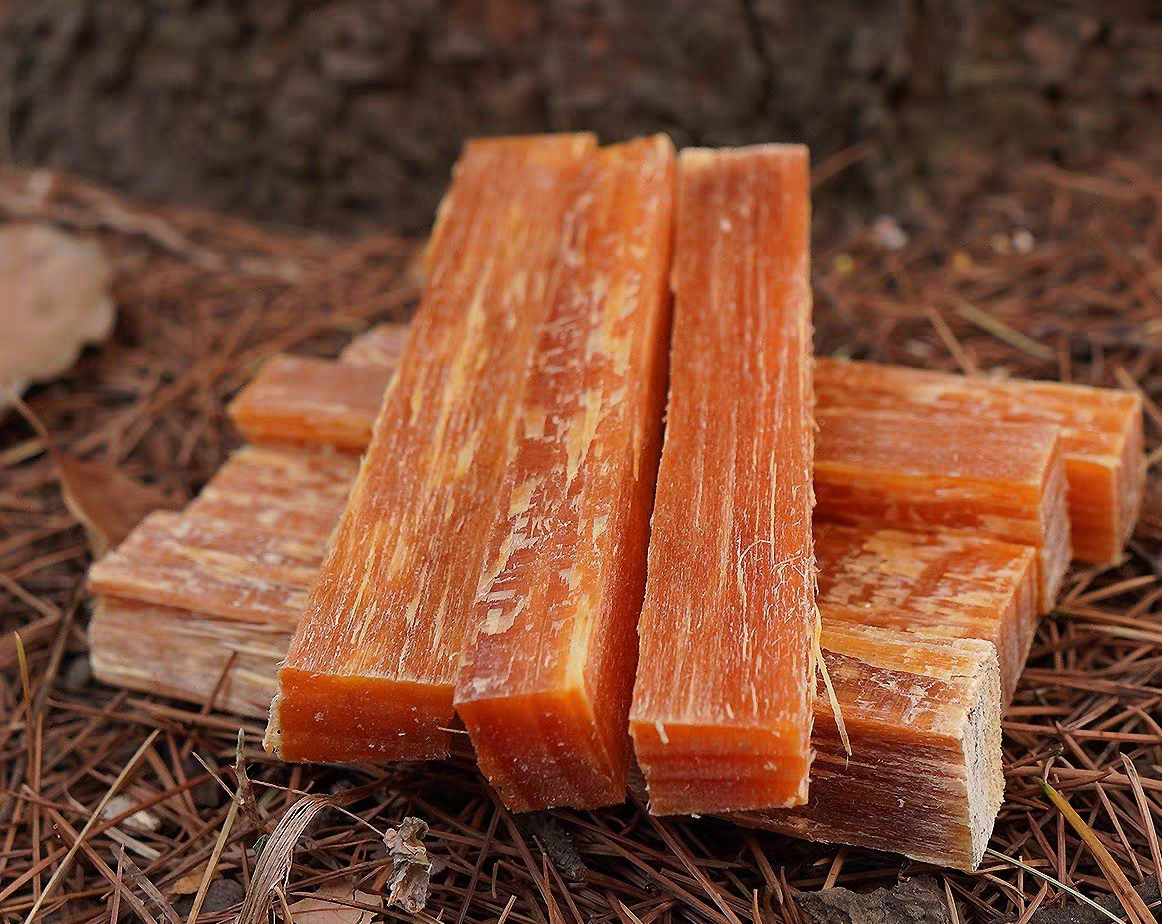 松明子引火条引火柴烧烤生火条松光木引火木炭引燃器户外点火烧炭