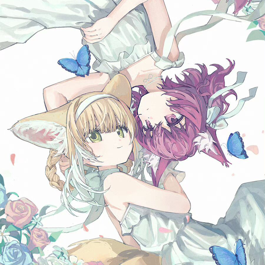 【red_medicine】明日方舟铃兰×巫恋同人画册luna e sole 再贩
