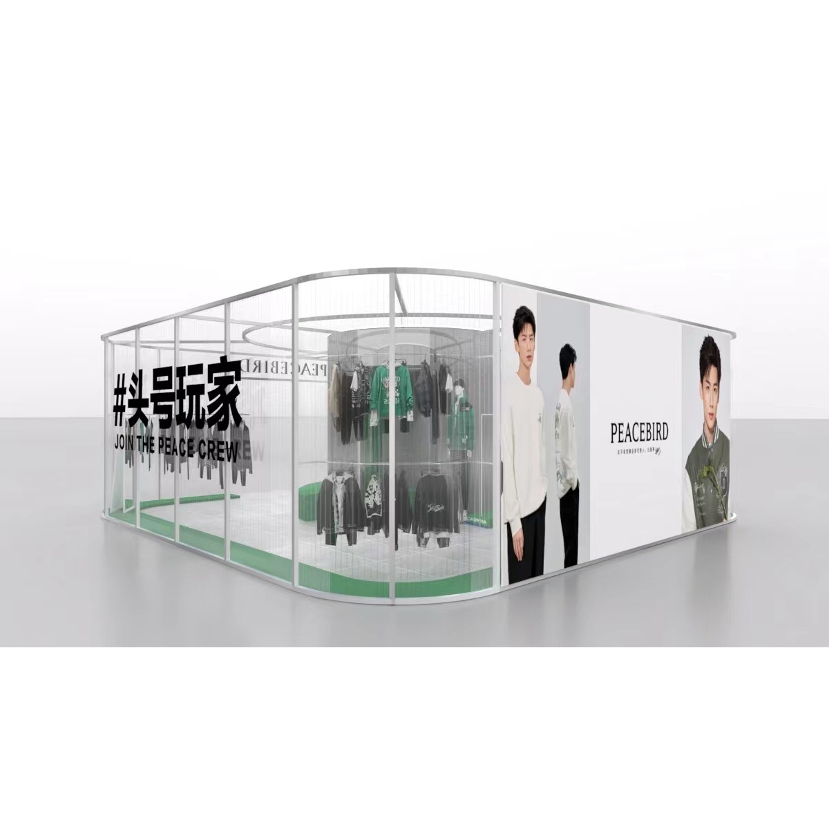 快闪店造型展架桁架货架铝型材万达大卖场拆装巡展活动促销展架厂