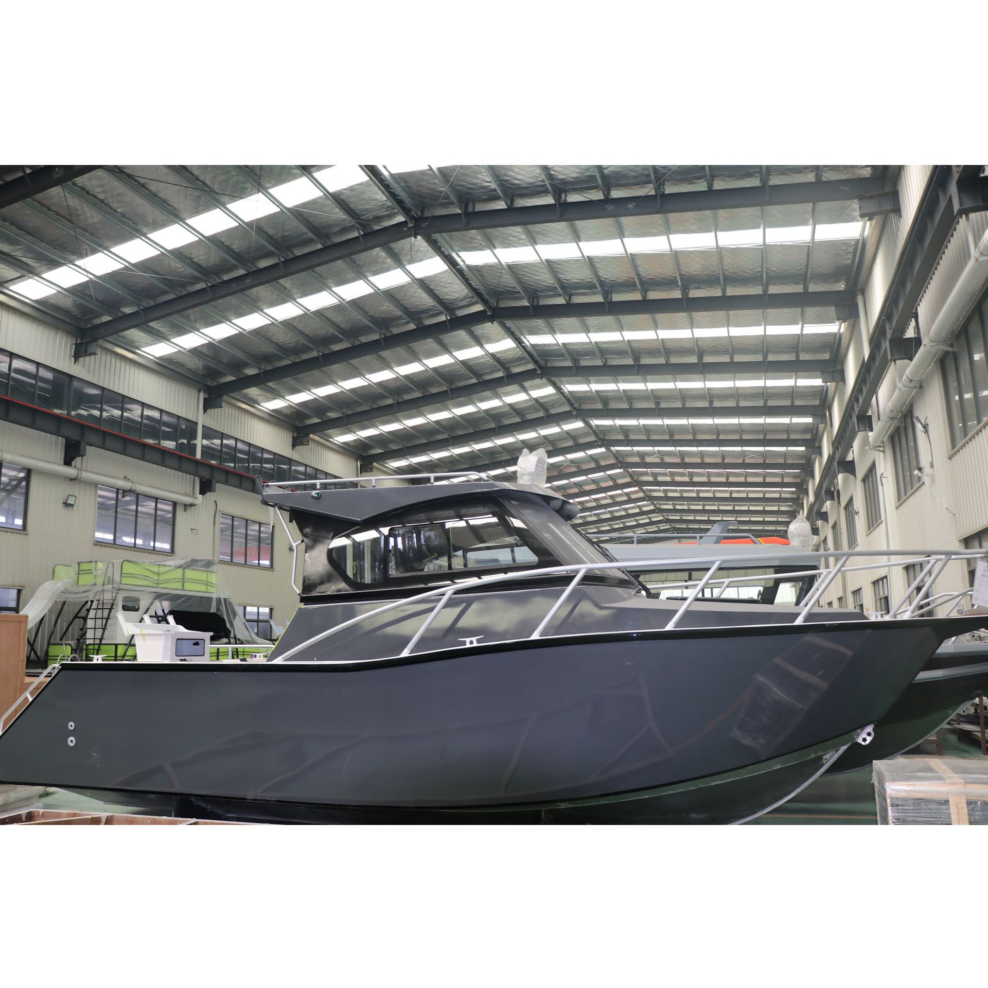 5米灰色铝合金钓鱼艇可办证专业钓鱼船