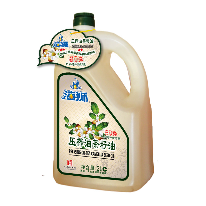 海狮 家用食用油 山茶油 油茶籽油2L 茶籽油 压榨一级 中华老字号,粮油调味/速食/干货/烘焙,山茶油,淘宝优惠券,粉丝福利购,淘宝优惠卷