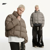 短款 8FF大不相同 25立领特氟龙羽绒服男女同款 保暖外套户外面包服