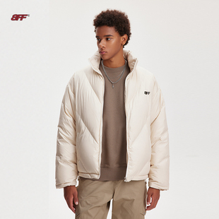 8FF 25FW立领90白鸭绒安心绒结构设计羽绒服加厚保暖羽绒外套潮