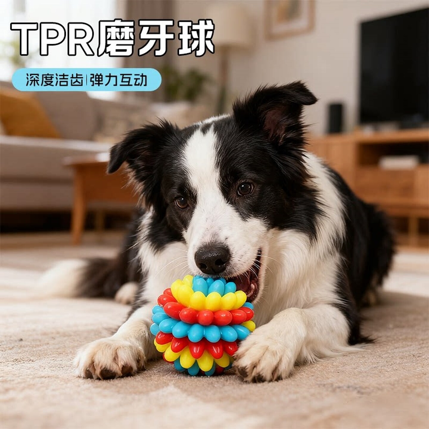 狗狗球玩具宠物磨牙拉布拉多咬胶玩具耐咬逗狗神器解闷自嗨训犬