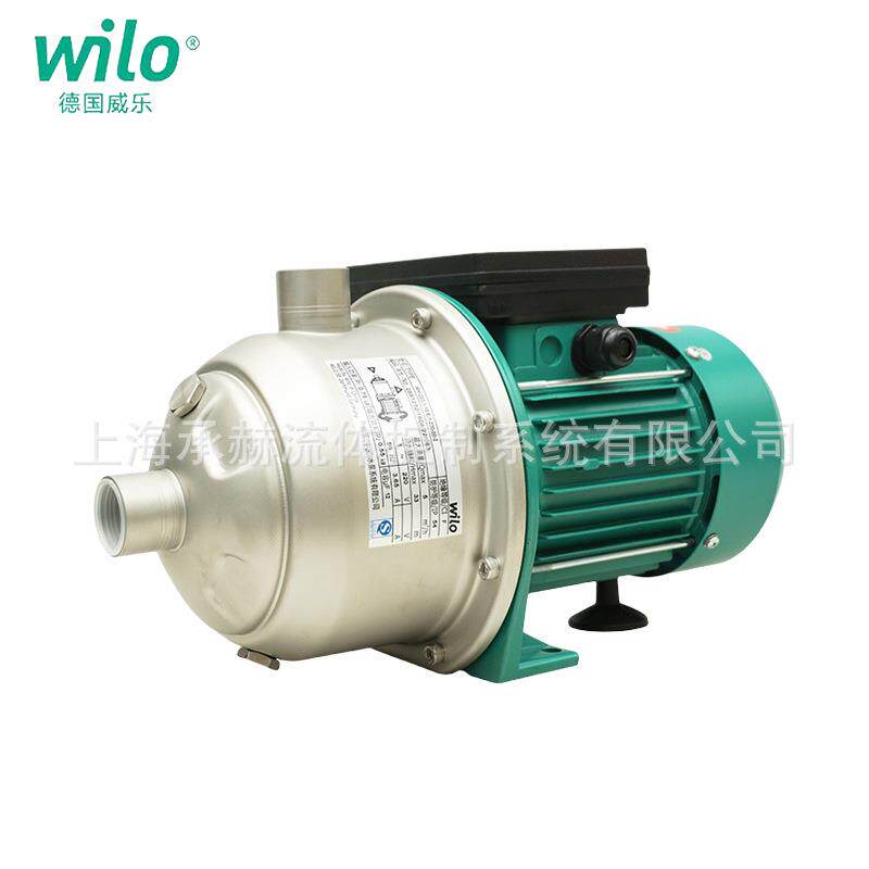 威乐卧式不锈钢三相增压水泵MHI404/380V宾馆楼宇热水加压泵