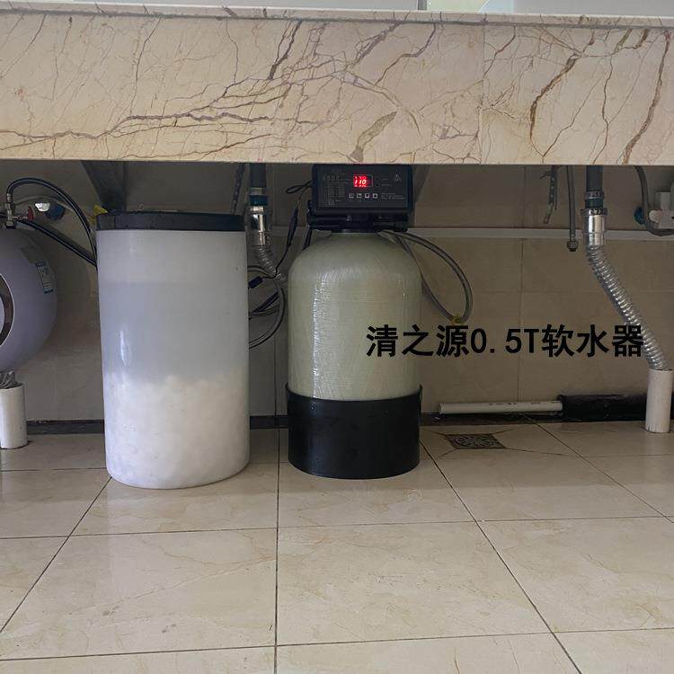家用软化水设备沐浴洗澡洗衣除水垢泥沙过滤器0.5吨1吨软水器