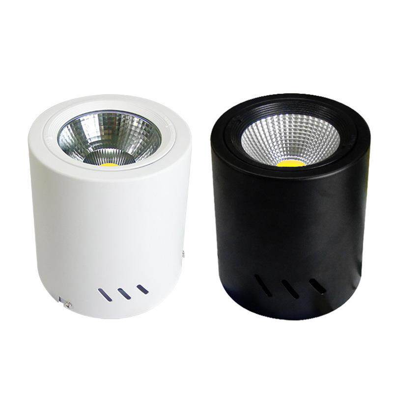 售楼中心照明led明装筒灯60w80w100w120w筒灯/欧式白色吊顶筒灯