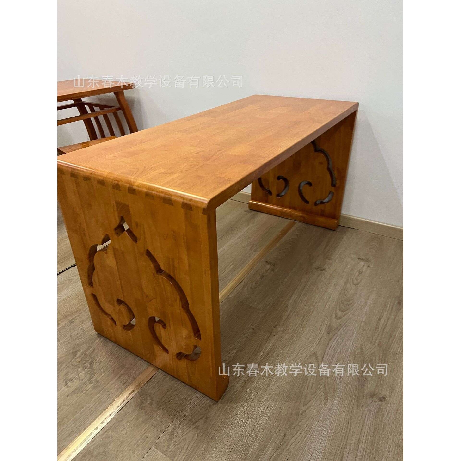 校园书法桌学生书法课桌历史教师课桌国学桌