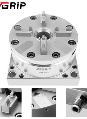 EROWA3R气动卡盘D100型不锈钢模具治具CNC机械加工车床工装夹具
