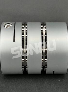 三普SJFC65W丝杆导轨模组滑台伺服步进电机精密膜片联轴器CPSWC65