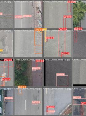 DL00533-基于YOLOv8的道路裂缝检测完整代码含数据集3200张