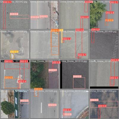 DL00533-基于YOLOv8的道路裂缝检测完整代码含数据集3200张