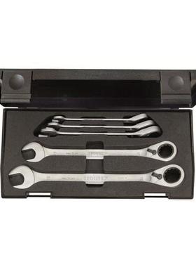 德国GEDORE吉多瑞2327651可逆转两用棘轮扳手套装5pcs7R-012