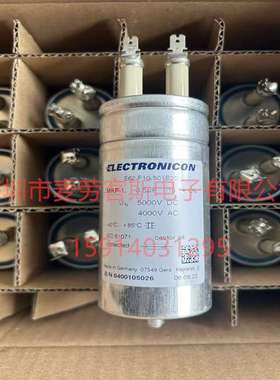 德国产 E62.F10-501B20 0.5UF 4000VAC ELECTRONICON 滤波电容器