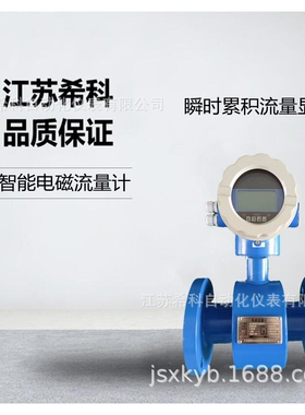 DN50DN65DN80电磁流量计农田灌溉污水排污测量流量计