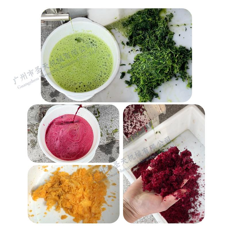 果CMY生破姜榨汁机商用0.5T菠萝苹梨厂螺旋碎榨汁机果蔬压榨机家