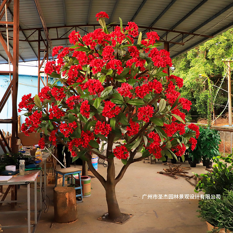 仿真鸡蛋花树红色鸡蛋花树人造大型酒店婚庆装饰园林造景仿真绿植,鲜花速递/花卉仿真/绿植园艺,时令草本花卉,淘宝优惠券,粉丝福利购,淘宝优惠卷