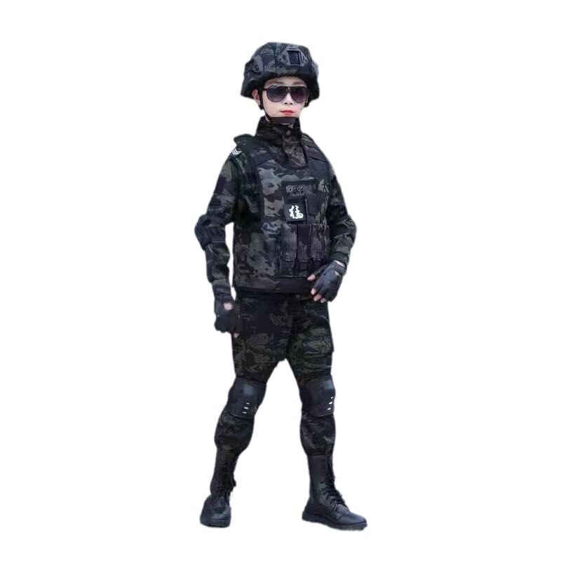 威龙行动三角洲儿童迷彩服套装夏令营户外幼儿园演出服装军训