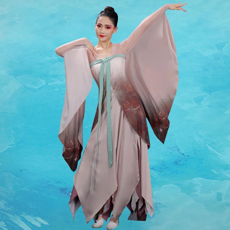 和离书舞蹈服王诗意同款艺考剧目花瓣裙花朵原创古典舞演出服飘逸