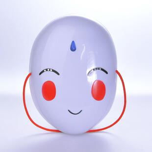 狐妖小红娘面具COS古风妖狐王权霸业同款精灵人像全脸舞装扮表演