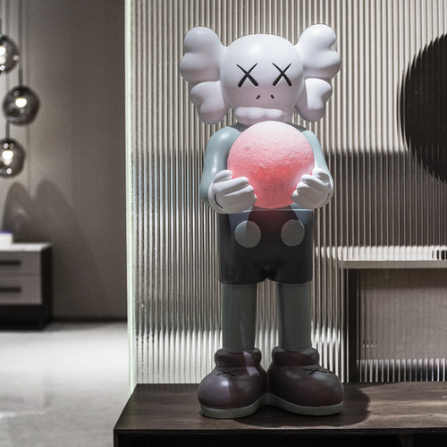 创意KAWS暴力熊落地大摆件