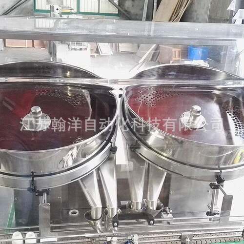 双头双盘纽积扣数粒机 RER木具数粒灌机 装非标准数粒装玩瓶连线