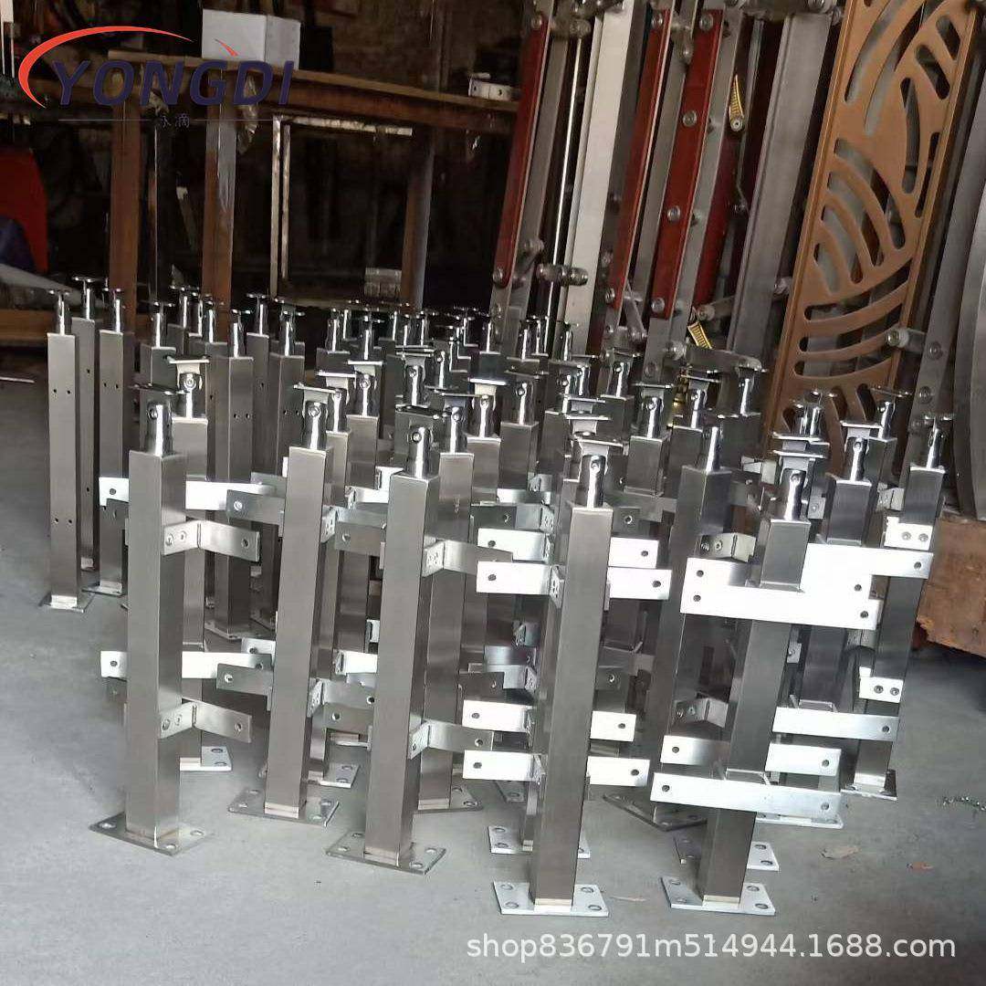 现货不304拉丝带锈钢玻工璃程单片刀头方管立柱底板源头厂家,基础建材,PPR管,淘宝优惠券,粉丝福利购,淘宝优惠卷