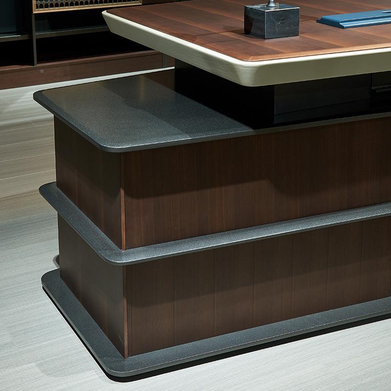厂家高定制迪修欧集现代简约办公V-XJ01S子端轻奢办公柜老柜板总