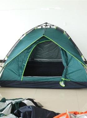 弹野厂家直销簧旅游帐篷 户 自外动双层3-RL-150174人户外营帐篷