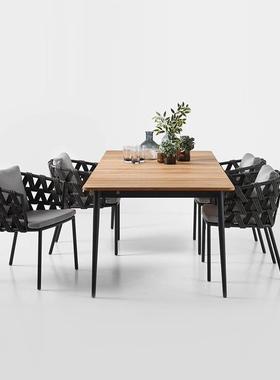 椅户外休闲TY33362桌椅庭藤院小藤北椅露天花园藤编餐椅欧创意茶